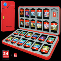 FUNLAB Switch Game Storage 24 Card Slots - POKEDEX